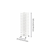 Large Capacity Art Supply Drying Rack Sturdy Metal Mesh Mobile Document Organizer Tool-No-Tool Assembly Wire Shelving Unit with Wheels for Students, Classroom