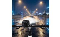Bike Safety Light Compact Cycle Light with Strap Lightweight for Commuting