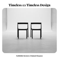 Stackable Molded Seat Retro Design Armless Stacking Chair Single-Piece Molding Guest Seating for Cafe Owners, Homeowners, Dining Room, Restaurant