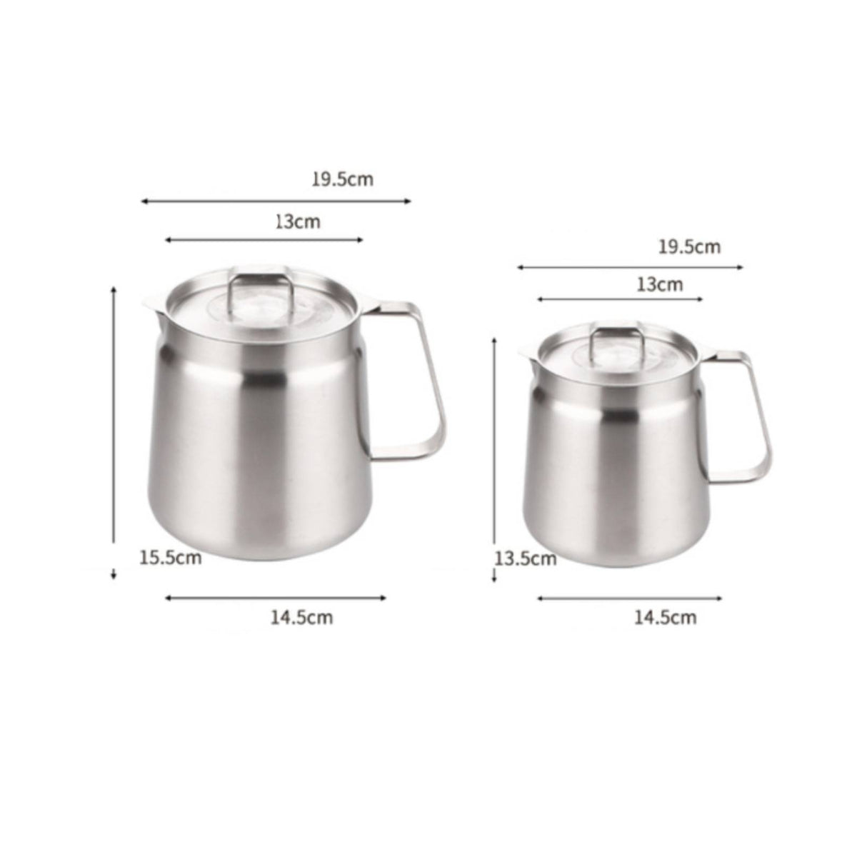 Oil Pot with Strainer 304 Stainless Steel Grease Container with Lid