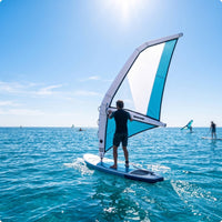 Inflatable Sail Compact Paddleboard Sail Lightweight for Paddleboarders