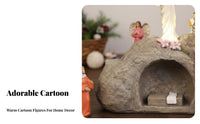 10 Pieces Child-Friendly Design Cartoon Nativity Set Long-Lasting Cute Nativity Figures Christmas Manger Scene for Christians, Collectors, Home Decor, Mantelpiece, Living Room, Mantle