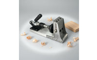 Pocket Hole Jig Aluminum Alloy Angled Drill Jig Slant Hole Guide Adjustable Depth Joint Guide Quick Clamp for Furniture Making