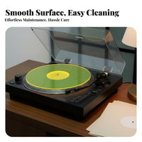 Acrylic Turntable Mat Anti-Static 12 Inch Vinyl Player Mat Universal Fit