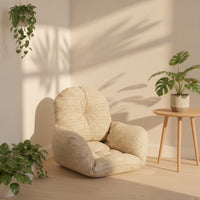 Hanging Chair Cushion Soft Cushion with Armrests Breathable Seat Pillow for Balcony