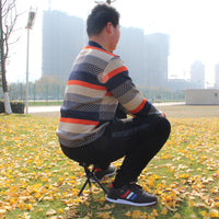 Foldable Outdoor Fishing Chair with Oxford Cloth and Steel Tube