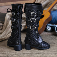 BJD Doll Boots Handmade Doll Figure Shoes PU Material Toy Accessory