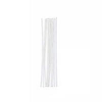 10 Pieces Pre-Waxed Candle Wick Smokeless Wood Candle Wick Handmade for Crafters, Beginners, Home Crafting