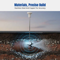 High Accuracy Mechanical Leak Detector Rod, Underground Water Pipe Leak Detection, Property Inspection