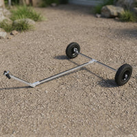 Sailboat Trailer Pneumatic Boat Launching Trolley Portable for Beach