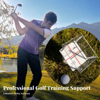 Head Position Alignment Tool Improves Consistency Golf Swing Head Checker Builds Muscle Memory Swing Posture for Golfers, Home, Backyard