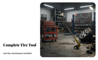 Tire Demounting Tool Heavy-Duty Tire Mount Demount Lever for Mechanics, Auto Repair Shop, Garage