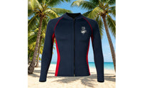 3mm Diving Suit Quick Dry Neoprene Wave-Riding Suit Sun Protection Snorkeling Wetsuit Set for Surfing, Swimming