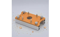 Router Slotting Jig Aluminum Slotting Router Jig Bakelite Carpentry Tool