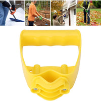 Labor-Saving Ergonomic Shovel Handle Universal Fit Adjustable Shovel Handle Easy to Install Back Saver Grip for Gardeners, Yard Workers, Gardening, Outdoor Work
