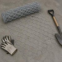 Hexagonal Wire Dog Fence, Galvanized Chicken Wire Mesh, 70x90mm Opening, Low Carbon Steel Silver Dog Fence for Livestock