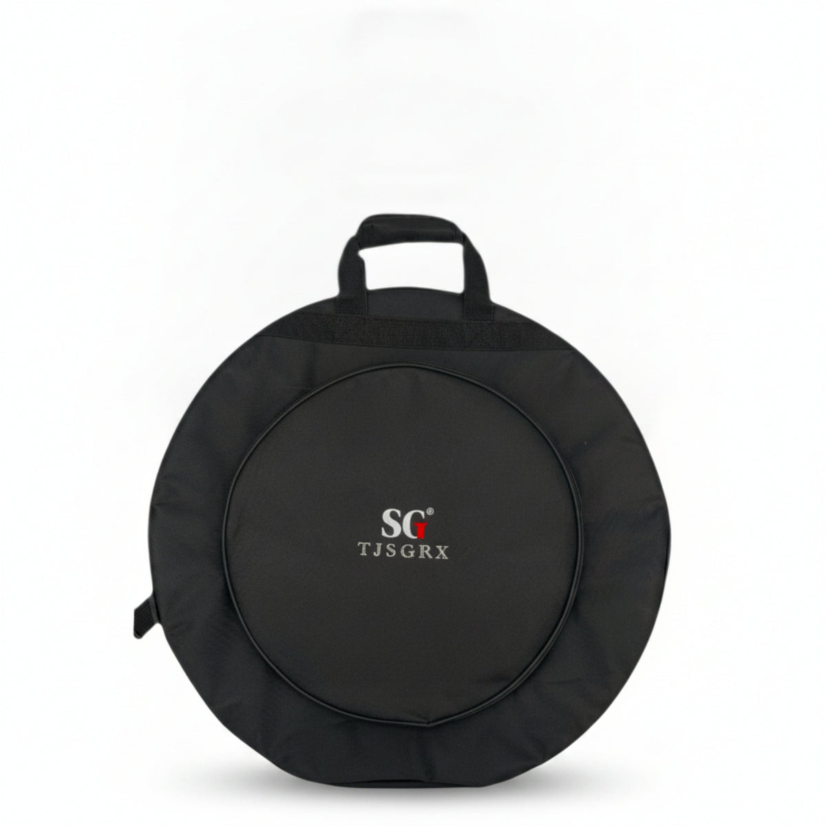Front Pocket 22-Inch Cymbal Bag Zippered Padded Cymbal Bag Black