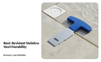 Sturdy Metal Construction Pool Jet Removal Tool Rust-Proof Eyeball Fitting Removal Tool Rustproof