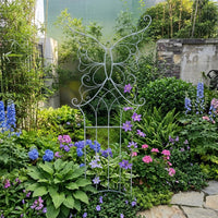 Garden Decor Metal Trellis for Climbing Plants, Heavy Duty Plant Support for Plants Indoor, European Style Garden Arch Trellis, Iron Frame