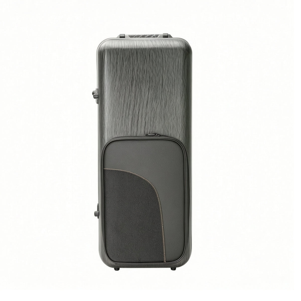 Hard-Shell Saxophone Case Safeguarding Alto Sax Case with Pockets Zippered Saxophone Bag Shockproof for Saxophonists, Musicians, Students, Travel, Rehearsals, Music Lessons