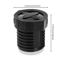 Insulated Bottle Stopper Transparent Seal Rings Vacuum Bottle Lid Heat-Preserving for Travel, Outdoor