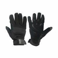 Duty Work Gloves Wear-Resistant Full-Finger Gloves Adjustable Wrist Strap Guarding Equipment for Life-Saving Workers, Construction
