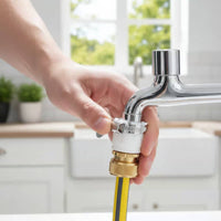 Water Hose Quick Connector Easy to Install Hose Pipe Fitting Car Wash Adapter Effortless Installation for Gardeners