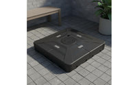 Thickened Water Umbrella Base Black Roman Umbrella Base Rustproof Outdoor Goods Wind-Resistant