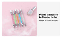 Double-endedEnded Dotting Pen Silicdual-Function Tip Double-endedEnded Dotting Pen Set Multi-Functional Versatile