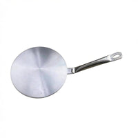 Stainless Steel Induction Adapter Plate with Detachable Handle Flat Induction Plate Adapter Durable Versatile