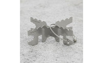 Cooktop Cross Stand Resistant Camping Cooktop Pot Support Outdoor Gear for Hikers, Backpacking