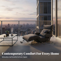 Weightless Recline Design Single-Person Lounger Goose Feather Filling Lounge Chair Plush Comfort Floor Sofa Ergonomic spineing for Young Adults, Office Workers, Bedroom, Bay casement, perusing corner, Small areas
