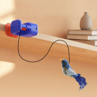 Clasp-on Cat Toy Hands-Complimentary Cat Toy with Soft Bird Electric Interactive for Cats, Solo Play