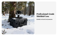 Waterproof Protective Case Water-Resistant Portable Camera Equipment Case Shockproof Equipment Box Shatterproof