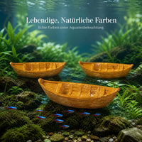 Miniature Floating Boat Model Ornaments for Micro Landscape Fish Tank Decor