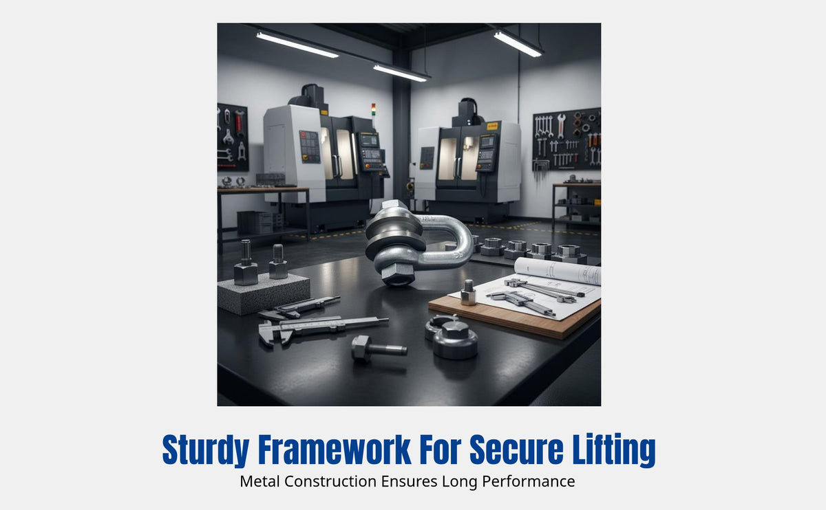 Shackle Lifting Pulley Block, U-Shaped Sheave, Steel Wire Rope Wheel, Bearing Equipped, Heavy Duty