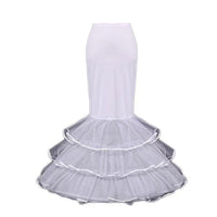 Mermaid Petticoat Flared Bottom Fishtail Petticoat Fitted Top