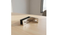 304 Stainless Steel Frameless Glass Clamp Anti-Vibration Stair Glass Clamp Long-Lasting Construction Hardware for Staircase