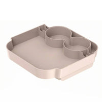 Raised Sides Beach Bag Table Tray Molded Beach Bag Tray Smooth Finish Home Accessory Rectangular
