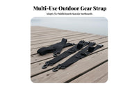 Surfboard Shoulder Strap Multi-Functional Surfboard Transport Strap Sturdy Kayak Carrier for Paddleboarders, Water Sports Enthusiasts