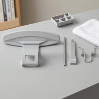 4 Pieces Plastic and Metal Front-Load Washer Latch Assembly Simple Functional Washing Machine Door Lock Handle