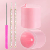 Snow Globe Tumbler Kit Glitter-Filled Tumbler Form Set with Tools Snow Globe Cup for Crafters