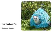 Warm Soft Cat Cave Washable Cat Cave Bed All Seasons for Small Dog Owners, Indoors, Living Room, Bedroom
