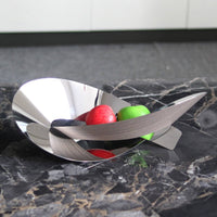Fruit Bowl Artistic Design Abstract Decorative Bowl Multifunctional Irregular Shape Serving Platter for Living Room, Entryway