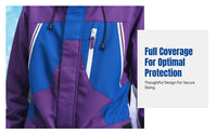 TKZC02 Series Ski Suit, Unisex, One-Piece, Waterproof, Insulated, Snowboard & Ski Wear, Breathable, Stylish