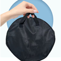 Charging Bag Textured Woven Material Electric Vehicle Charger Bag Portable Carry Case Zip-Around Storage Gear Soft-Sided