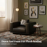 Lowheight Straight Sofa Retro Design Couch Mid-Centuryperiod Modern aesthetic Living Room Seating for Apartment Dwellers, Families, Lounge Area, Movie evenings