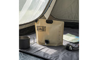 3-Layer Thickened Foldable Water Bag Rotary Nozzle Portable Water Bag Collapsible for Hiking