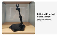 1/144 Scale Display Stand Easy to Assemble Model Kit Display Base Hobby Action Base Interconnectable Bases Action Figure Stand