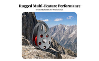 Oval Body Single Wheel Pulley Top Opening Swivel Pulley Block